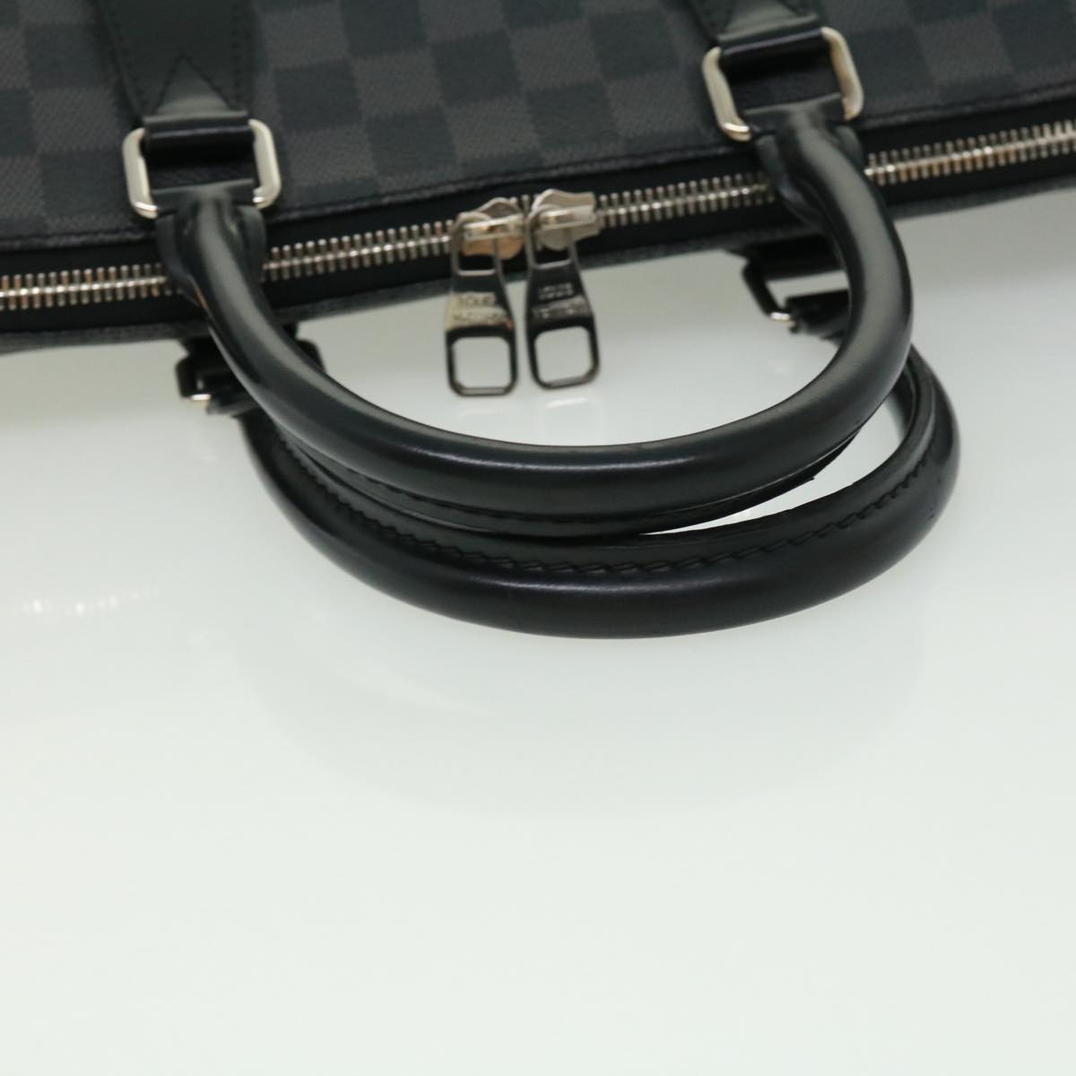 Louis Vuitton Black Canvas Porte documents Jour briefcase bag