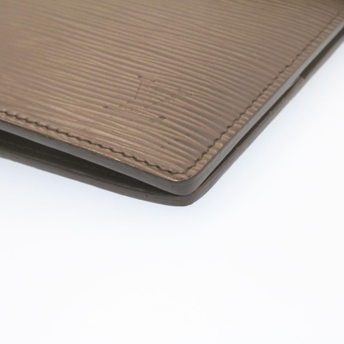Louis Vuitton Brown Leather Agenda cover wallet accessories