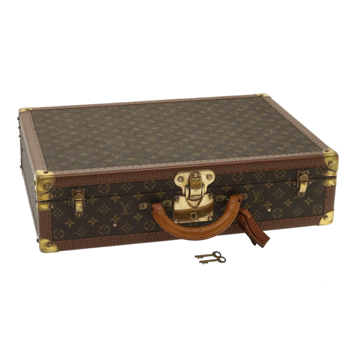 Louis Vuitton Brown Canvas Cotteville 40 travel bag