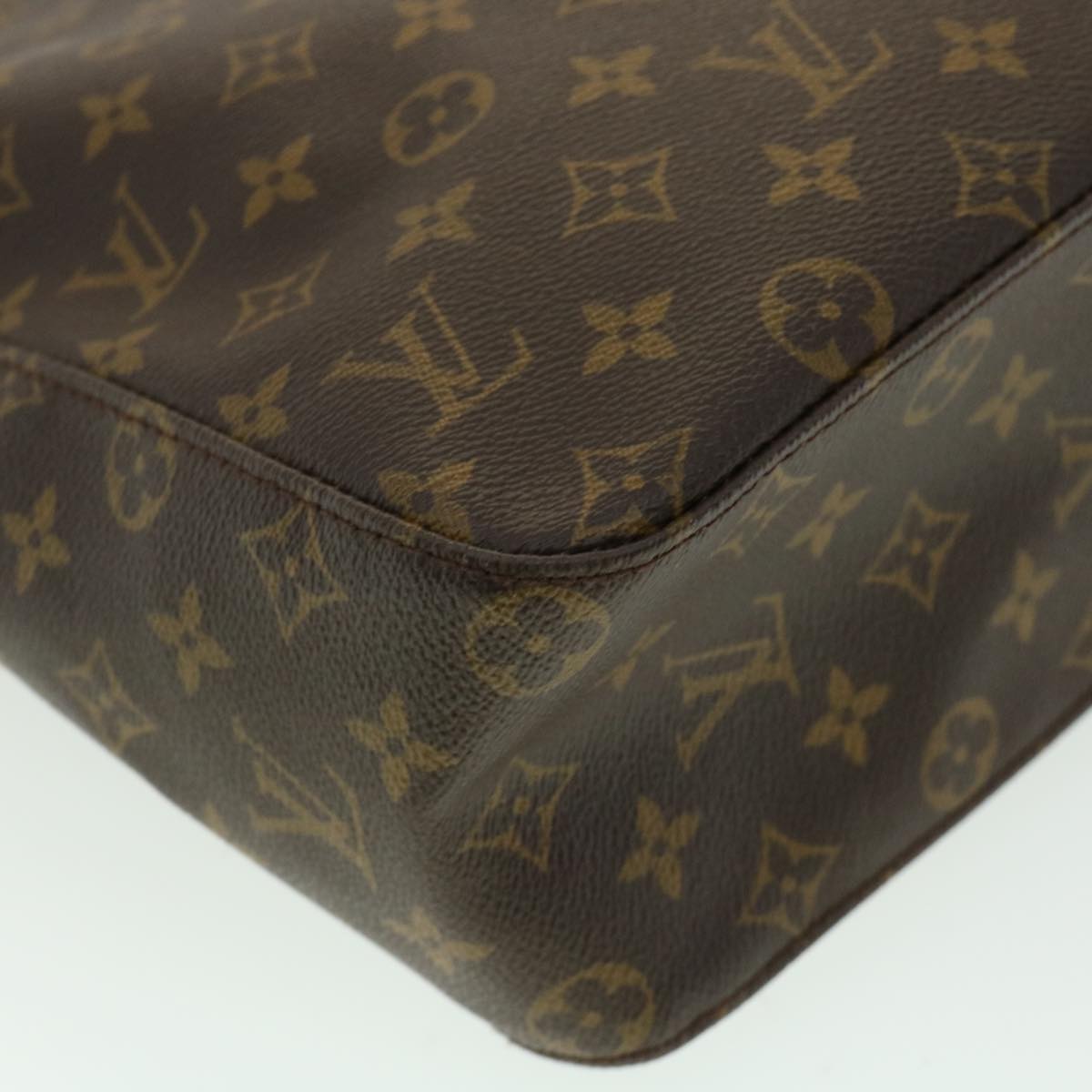Louis Vuitton Brown Canvas Looping GM shoulder bag