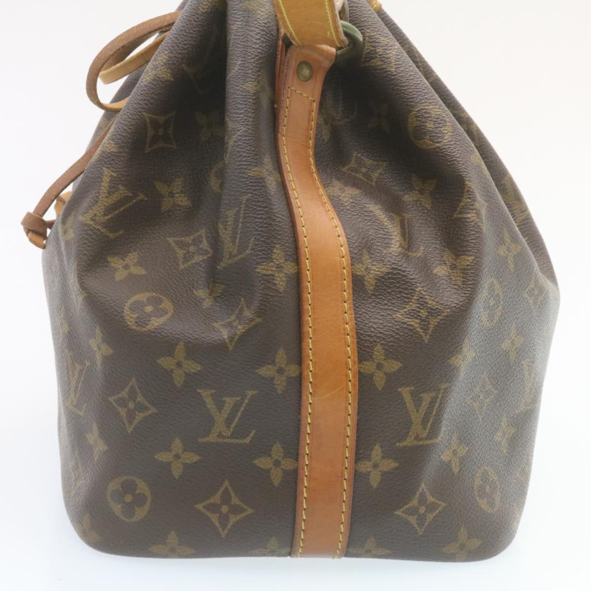 Louis Vuitton Brown Canvas Petit Noe shoulder bag
