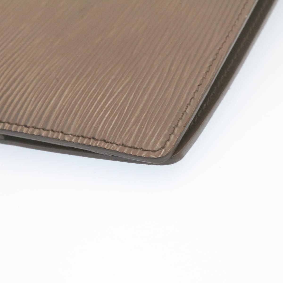 Louis Vuitton Brown Leather Agenda cover wallet accessories