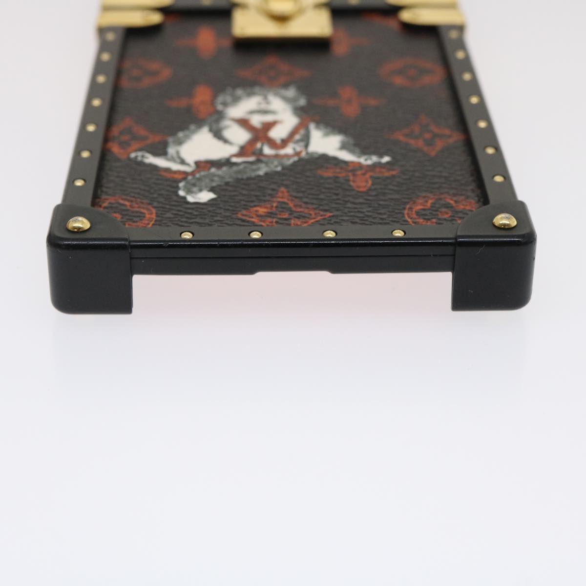 Louis Vuitton Black Canvas Trunk wallet accessories