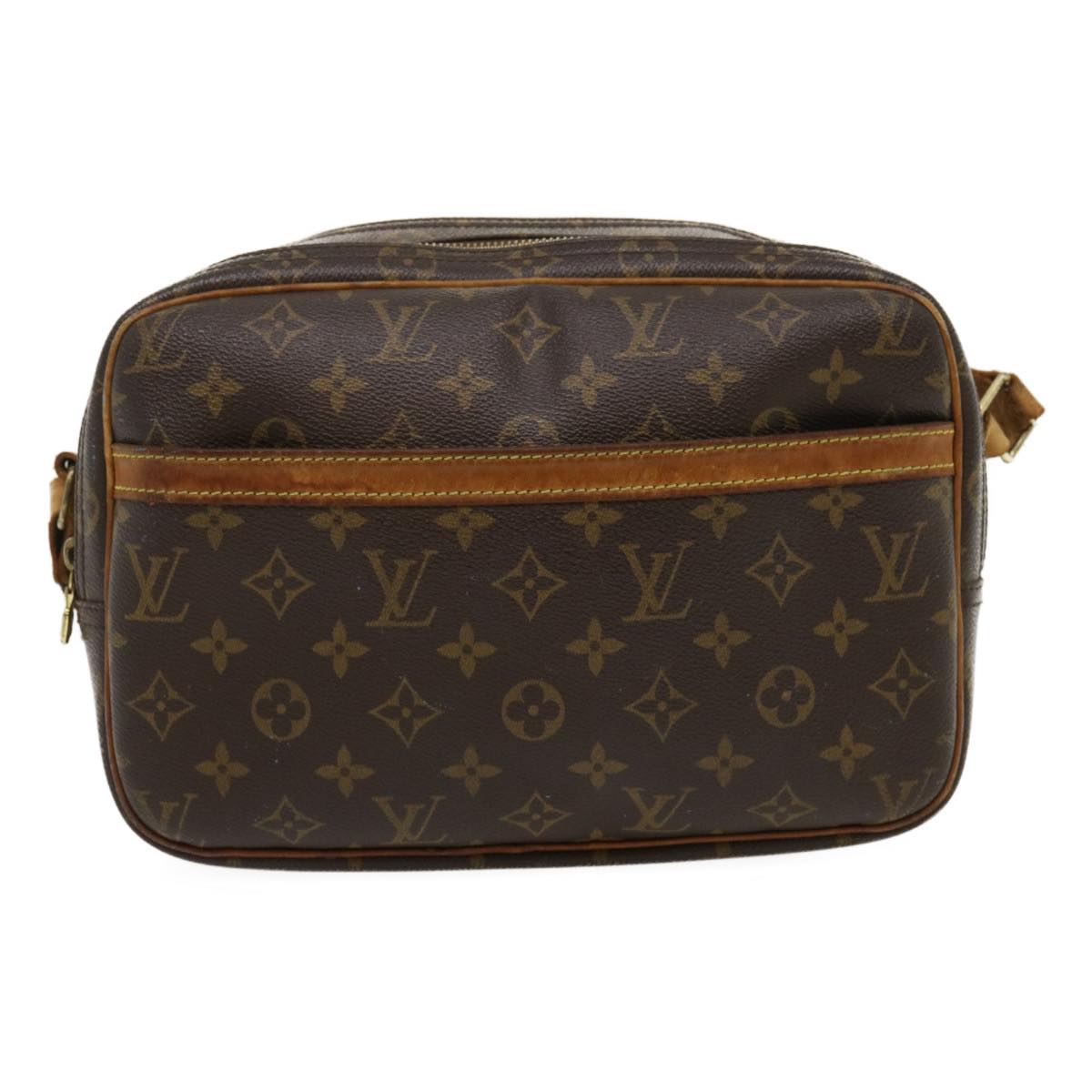 Louis Vuitton Brown Canvas Reporter shoulder bag