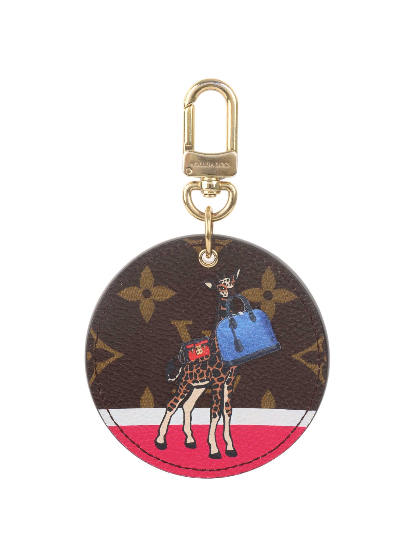 Louis Vuitton Giraffe Bag Charm.