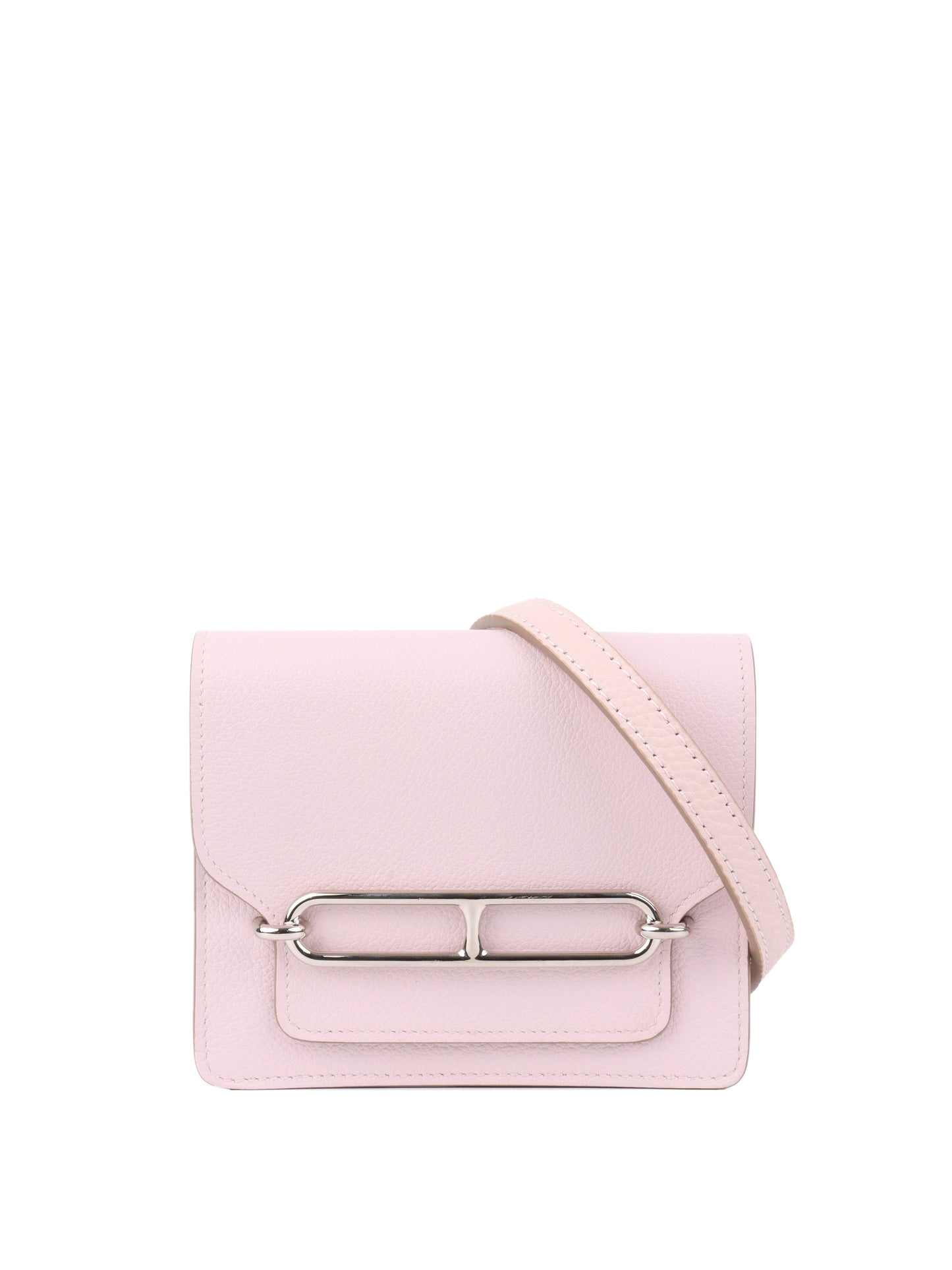 Hermes Roulis Slim Mauve Pale Wallet.