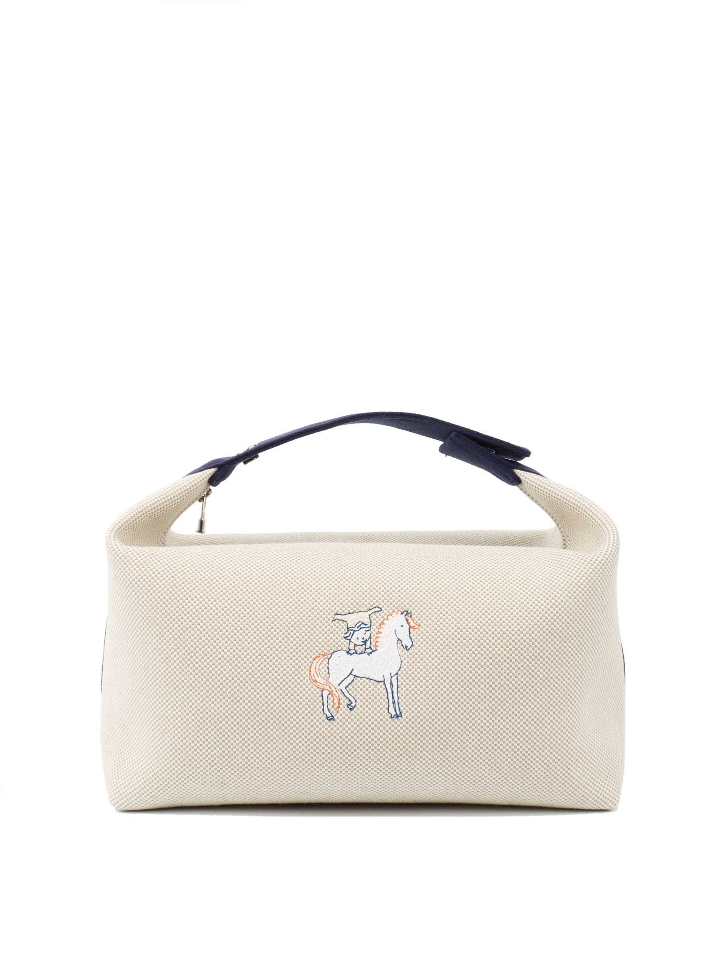 Hermes Cream Bride a Brac Large Case.