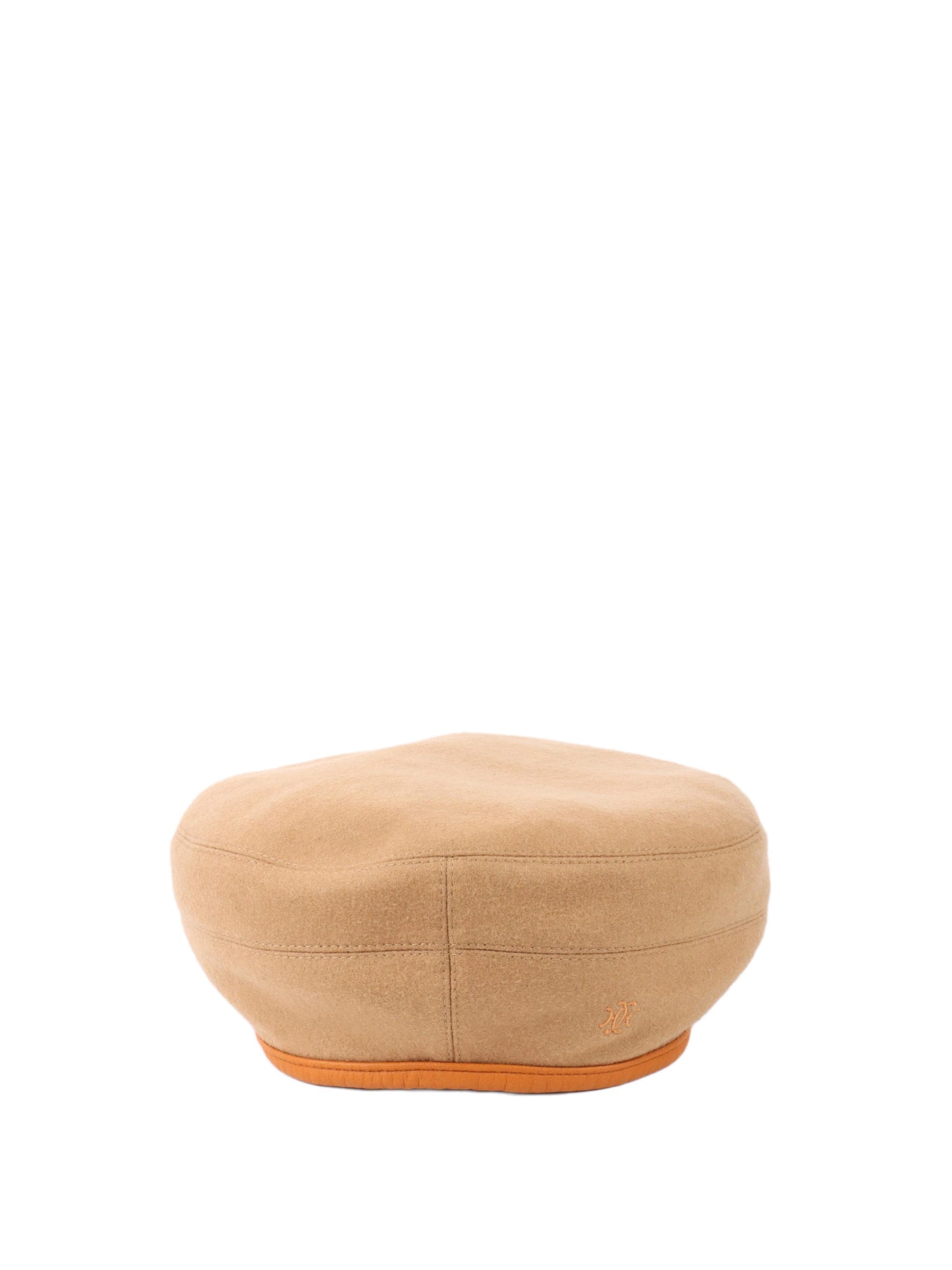 Hermes Camel Beret Size 58.