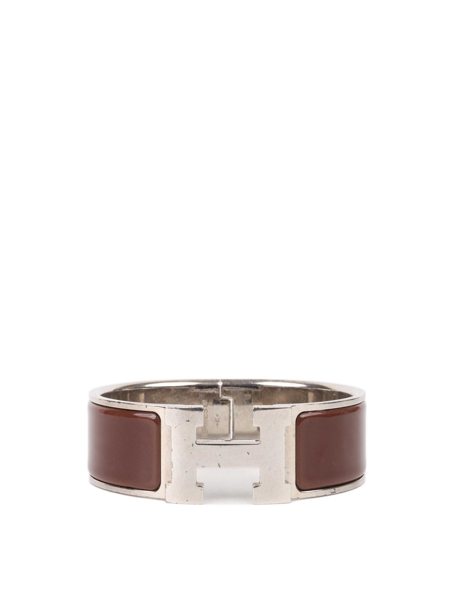 Hermes Clic Clac H Bracelet Brown PM.