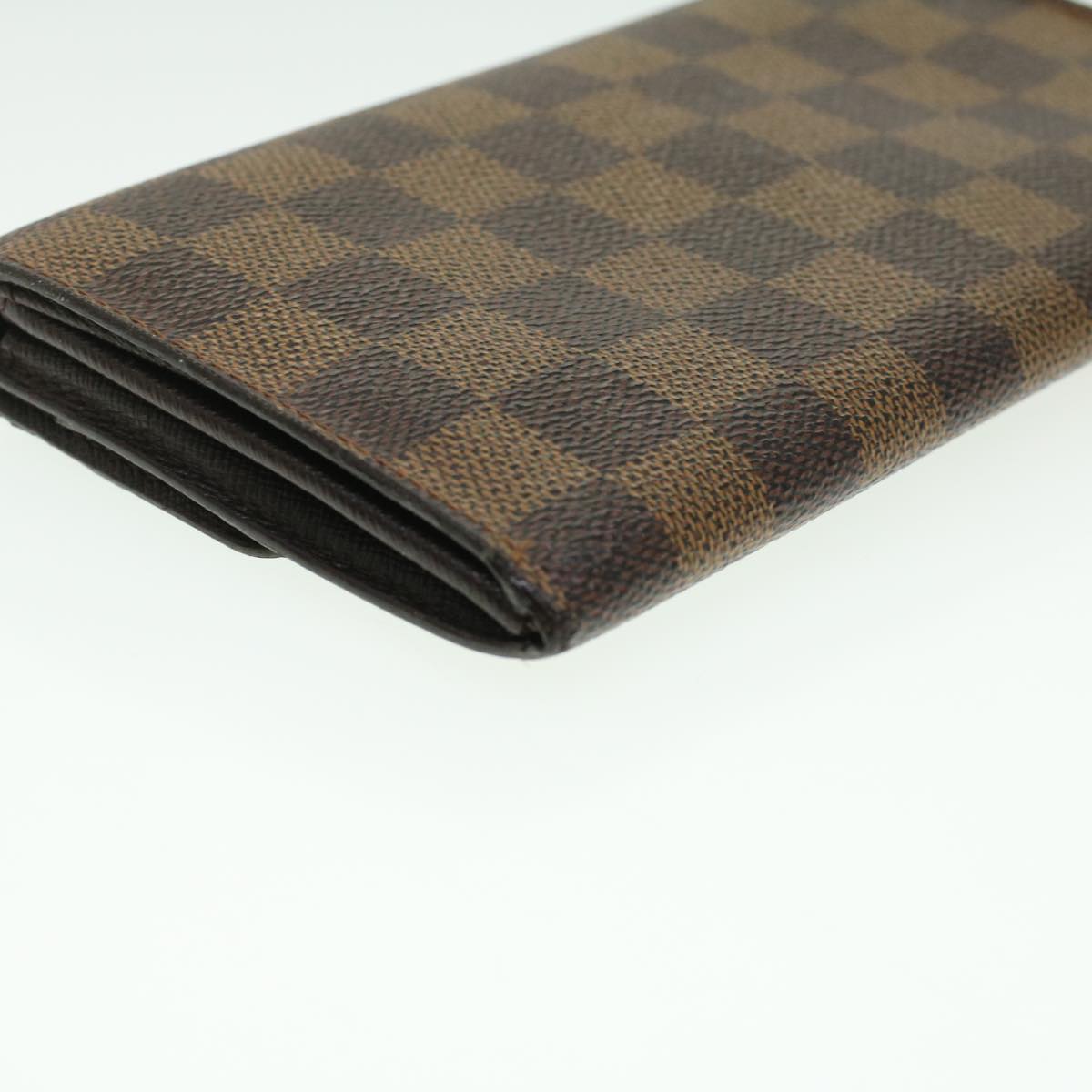 Louis Vuitton Brown Canvas Portefeuille Sarah wallet accessories