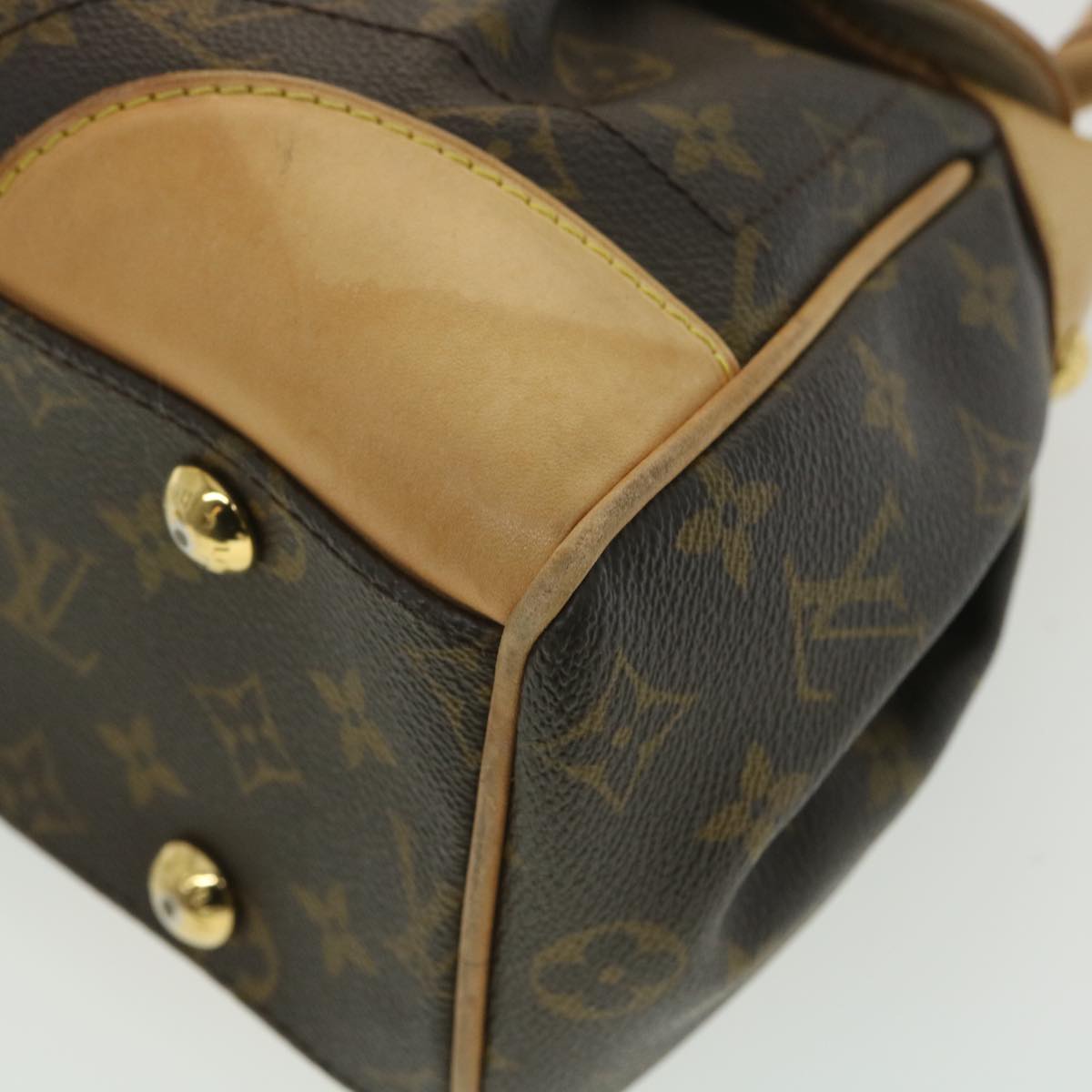 Louis Vuitton Brown Canvas Beverly shoulder bag
