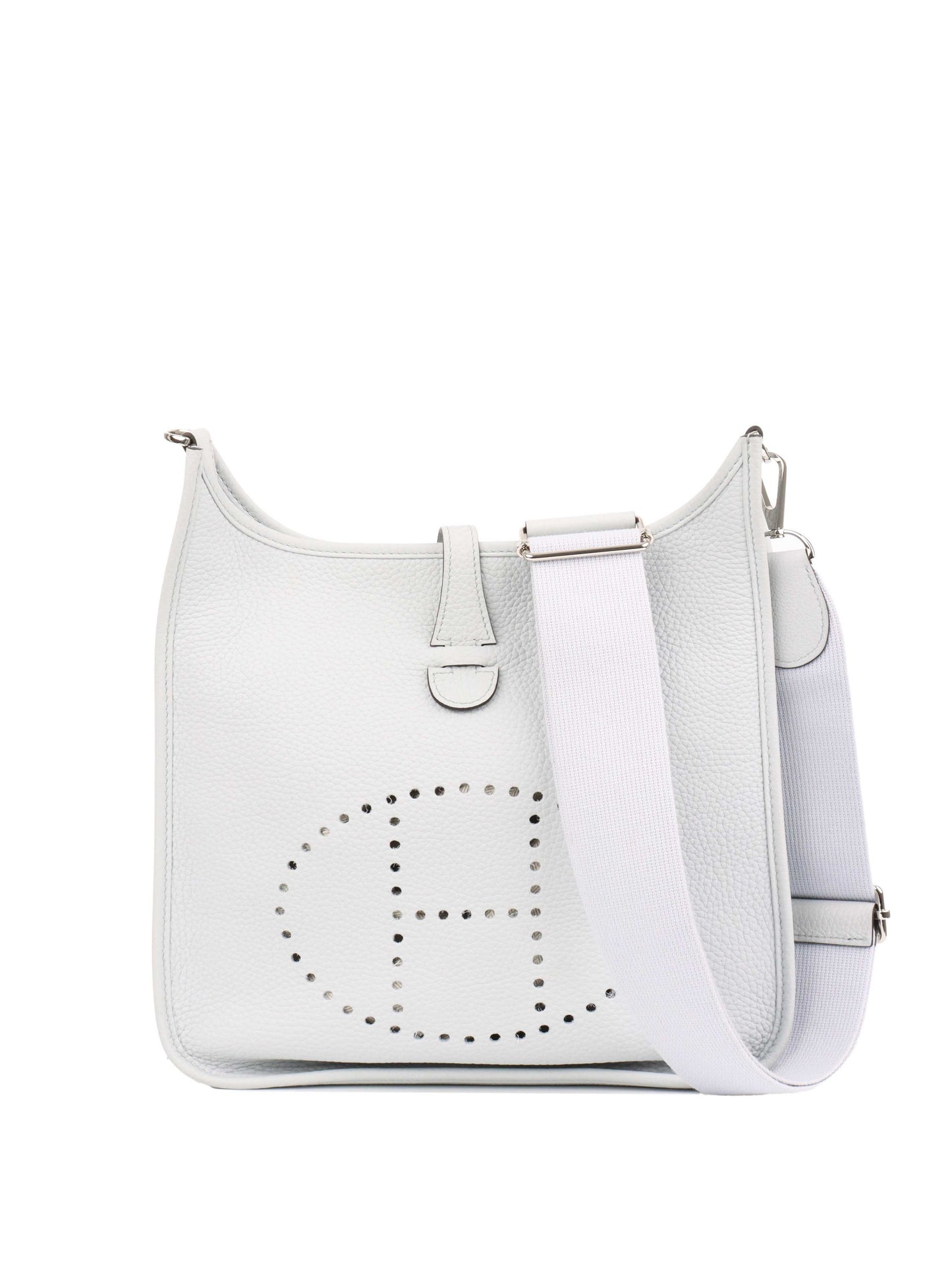 Hermes Gris Pale Evelyne 29 Bag.