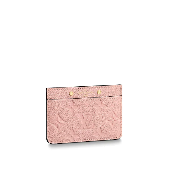 Louis Vuitton Cardholder Monogram Empreinte Rose Poudre