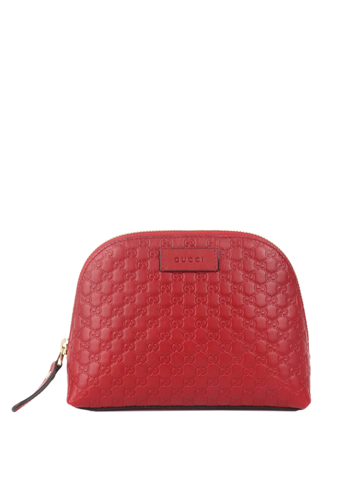 Gucci Red Cosmetic Pouch.