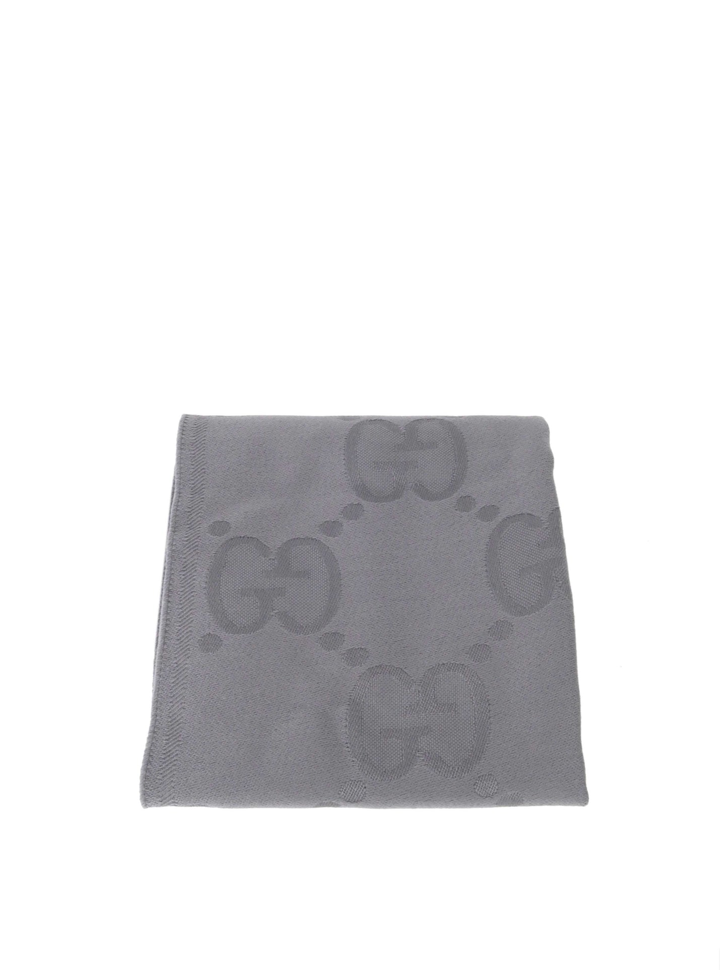 Gucci GG GG Wool Jacquard Scarf *