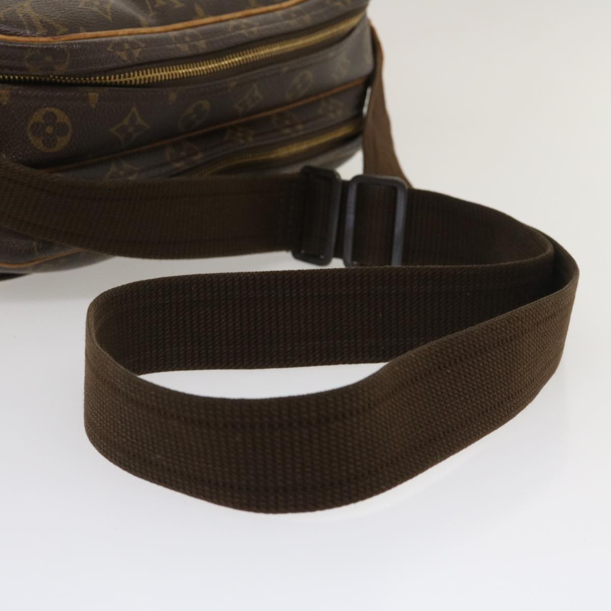Louis Vuitton Brown Canvas Reporter shoulder bag