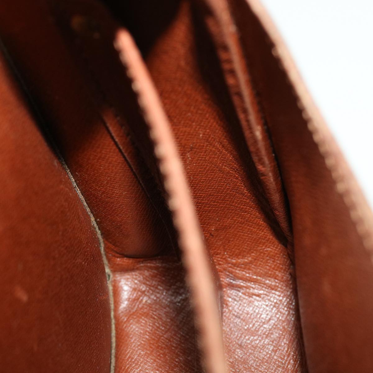 Louis Vuitton Brown Canvas Cartouchiere shoulder bag