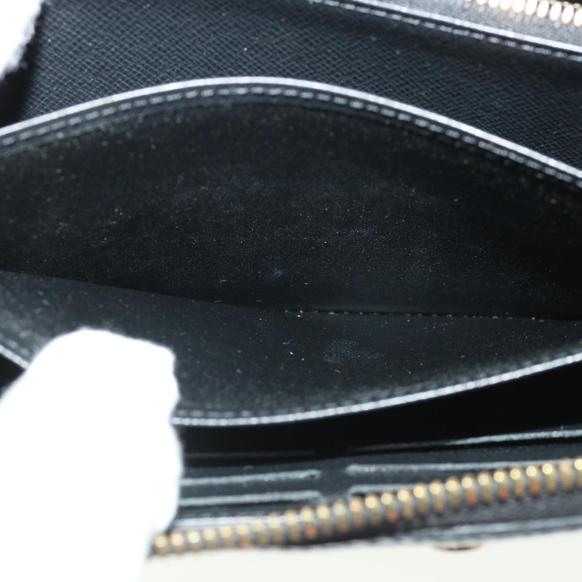 Louis Vuitton Black Leather Portefeuille zippy wallet accessories