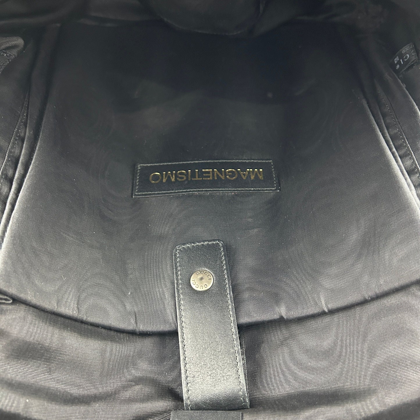 Gucci Guccy Magnetism Backpack - Black Backpacks, Handbags LA27144