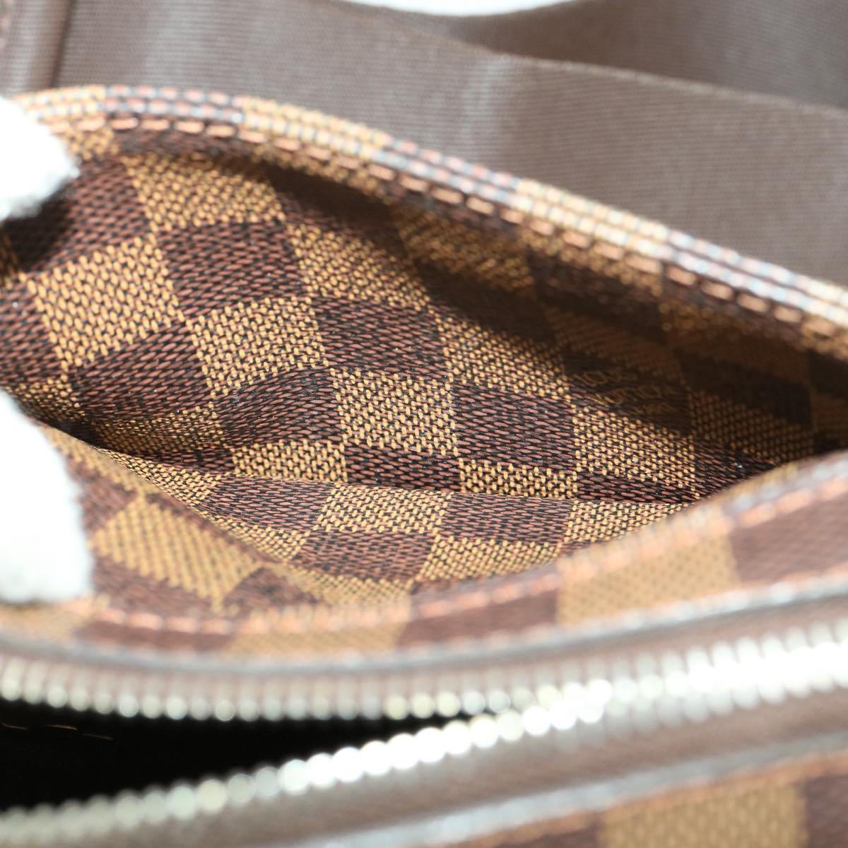 Louis Vuitton Brown Canvas Geronimos shoulder bag