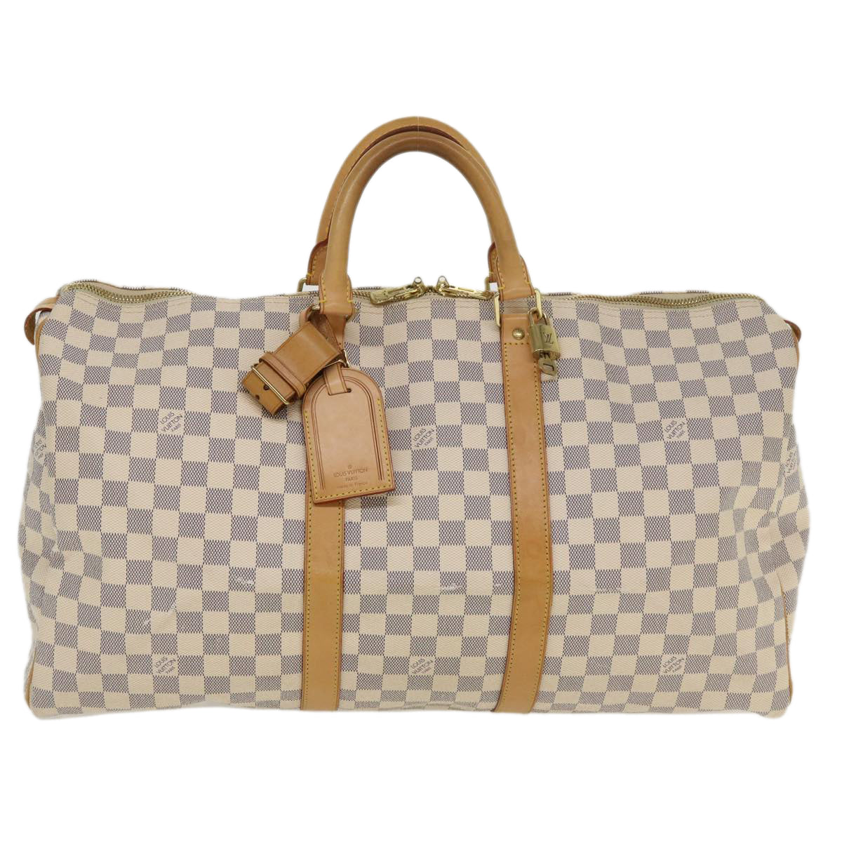 Louis Vuitton Bicolor Canvas Keepall 50 travel bag