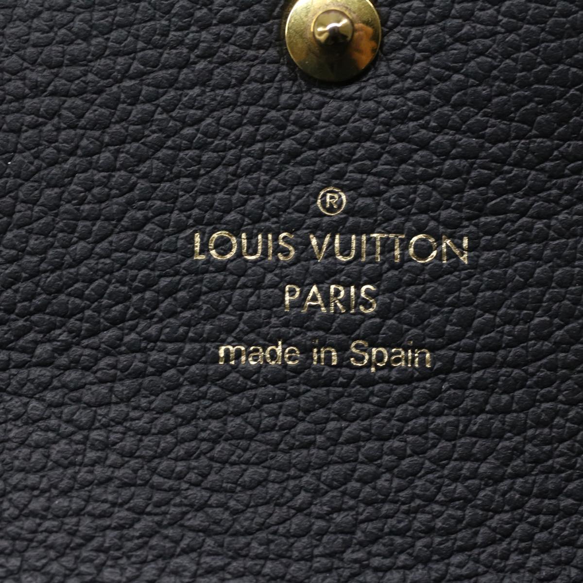 Louis Vuitton Black Canvas  wallet accessories
