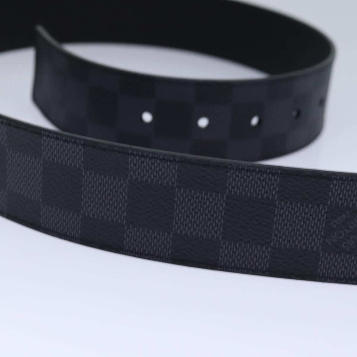 LOUIS VUITTON Damier Print 40mm Belts