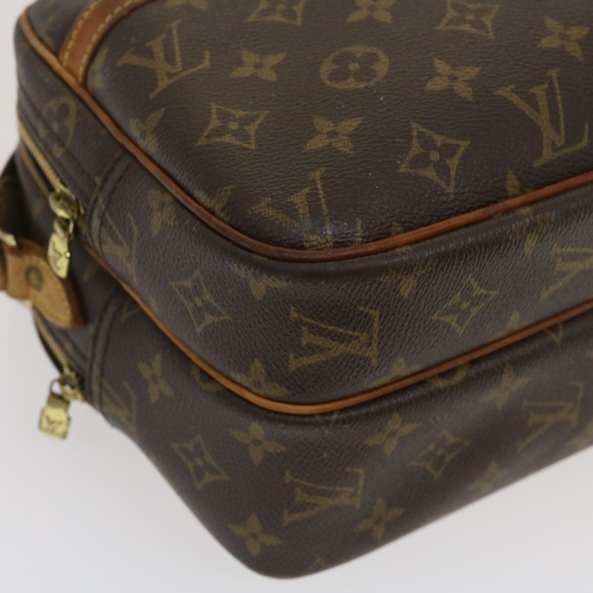 Louis Vuitton Brown Canvas Reporter shoulder bag