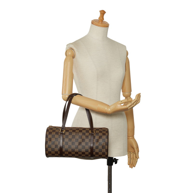 Louis Vuitton Damier Papillon 30 Handbag N51303 Brown PVC Leather Ladies