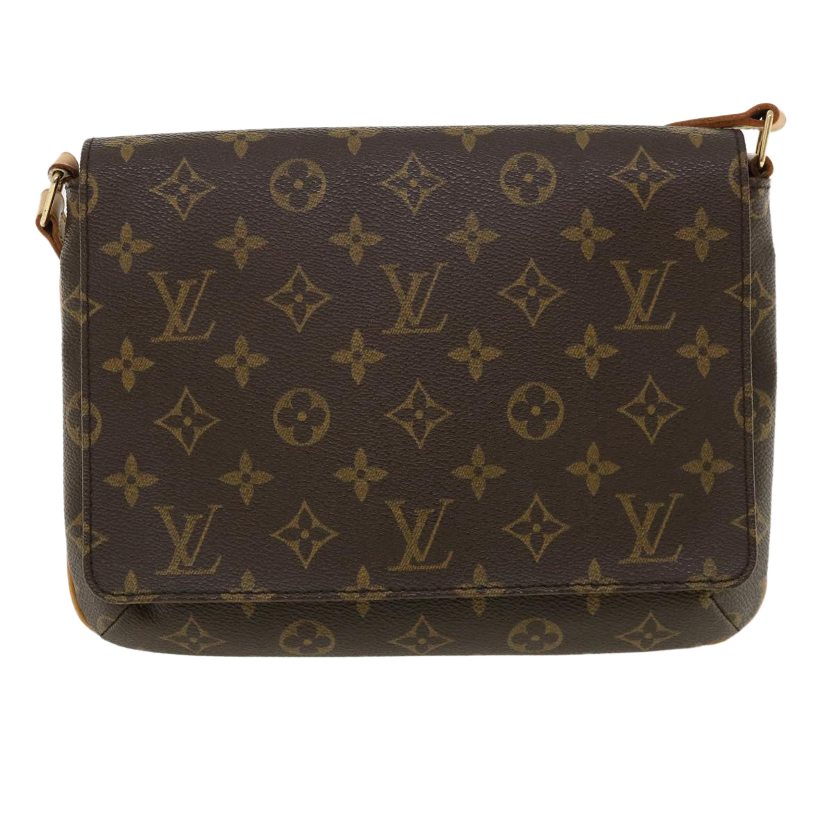 Louis Vuitton Brown Canvas Musette Tango shoulder bag