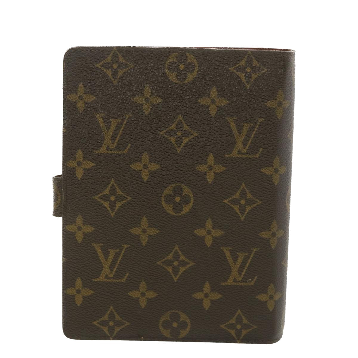Louis Vuitton Brown Canvas Agenda cover wallet accessories