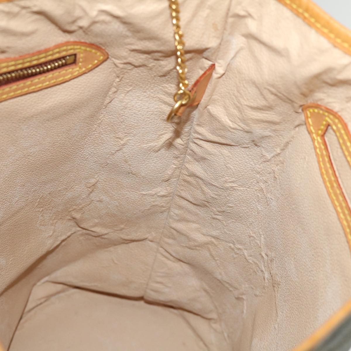Louis Vuitton Brown Canvas Bucket shoulder bag