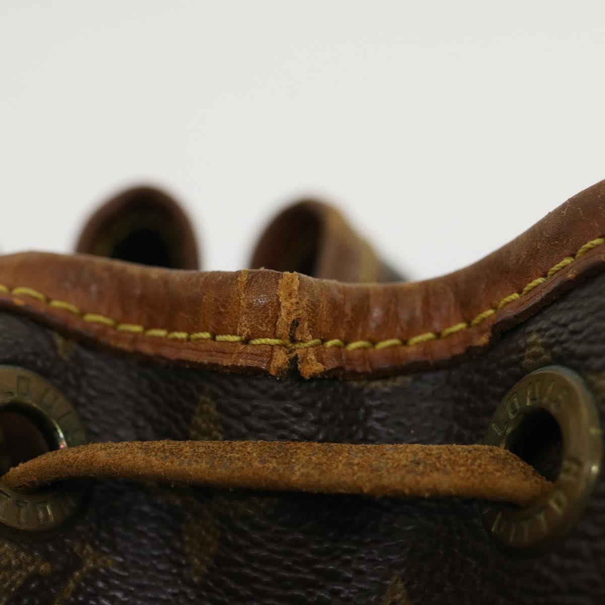 Louis Vuitton Brown Canvas Petit Noe shoulder bag