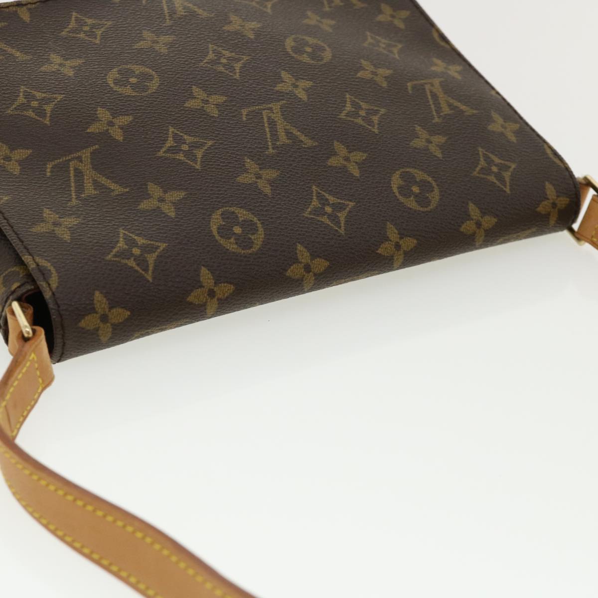 Louis Vuitton Brown Canvas Musette Tango shoulder bag