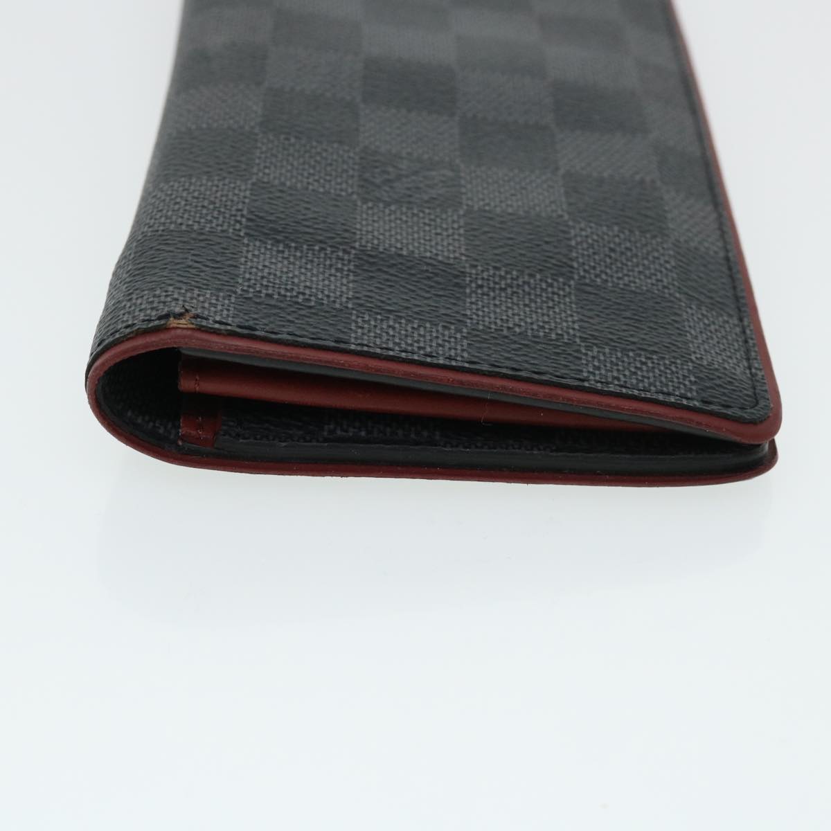 Louis Vuitton Black Canvas Brazza wallet accessories