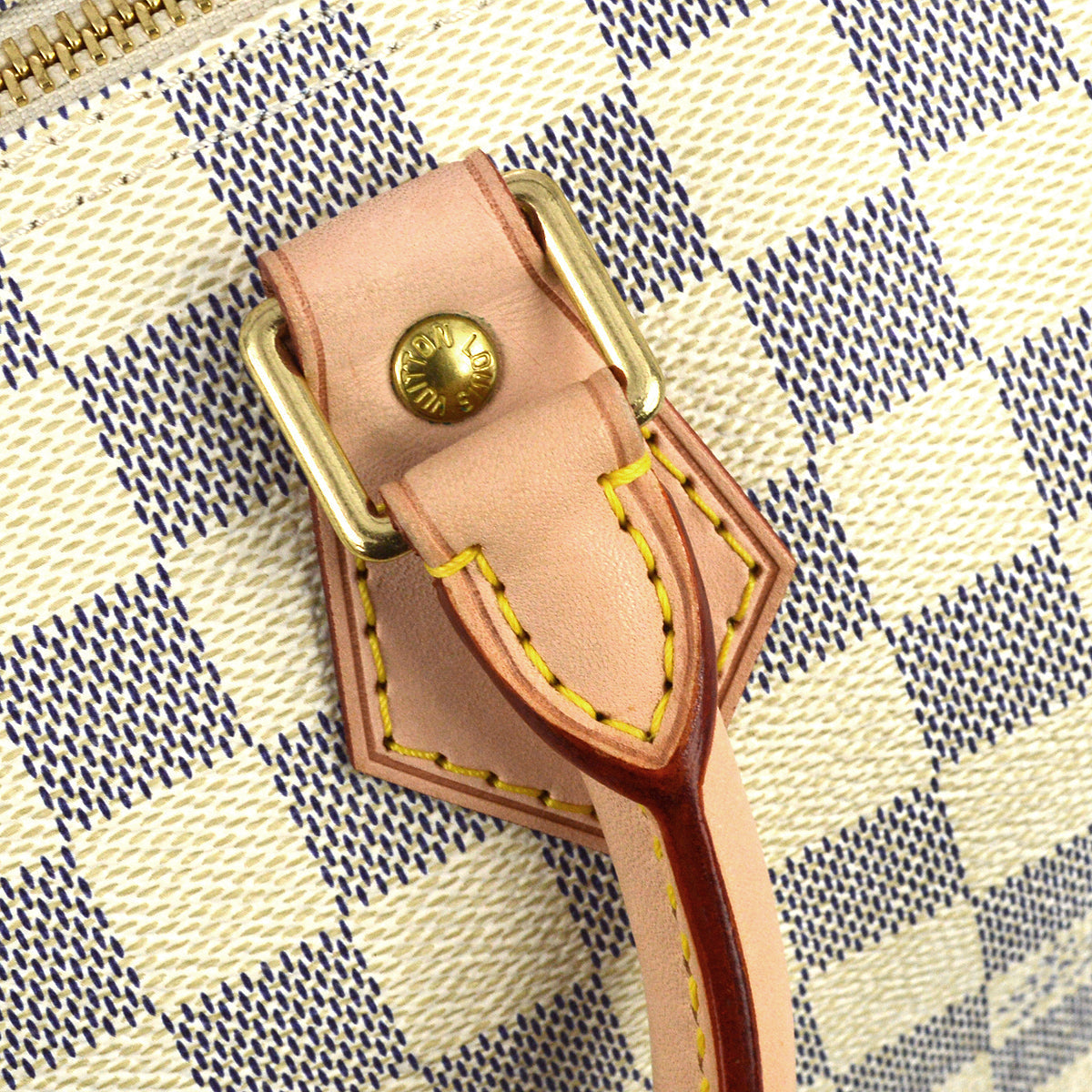 Louis Vuitton 2009 Damier Azur Speedy 25 HandBag N41534