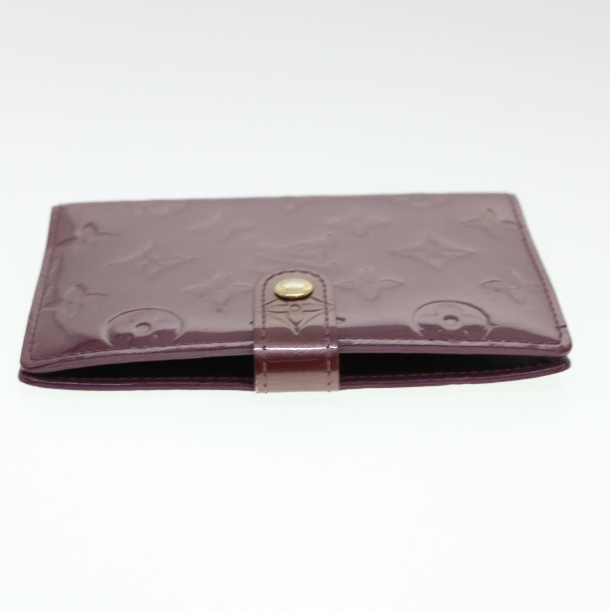 Louis Vuitton Bordeaux Patent leather Agenda cover wallet accessories