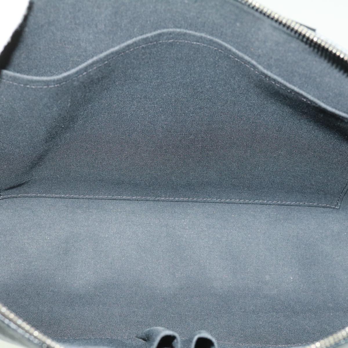 Louis Vuitton Black Canvas Porte documents Jour briefcase bag