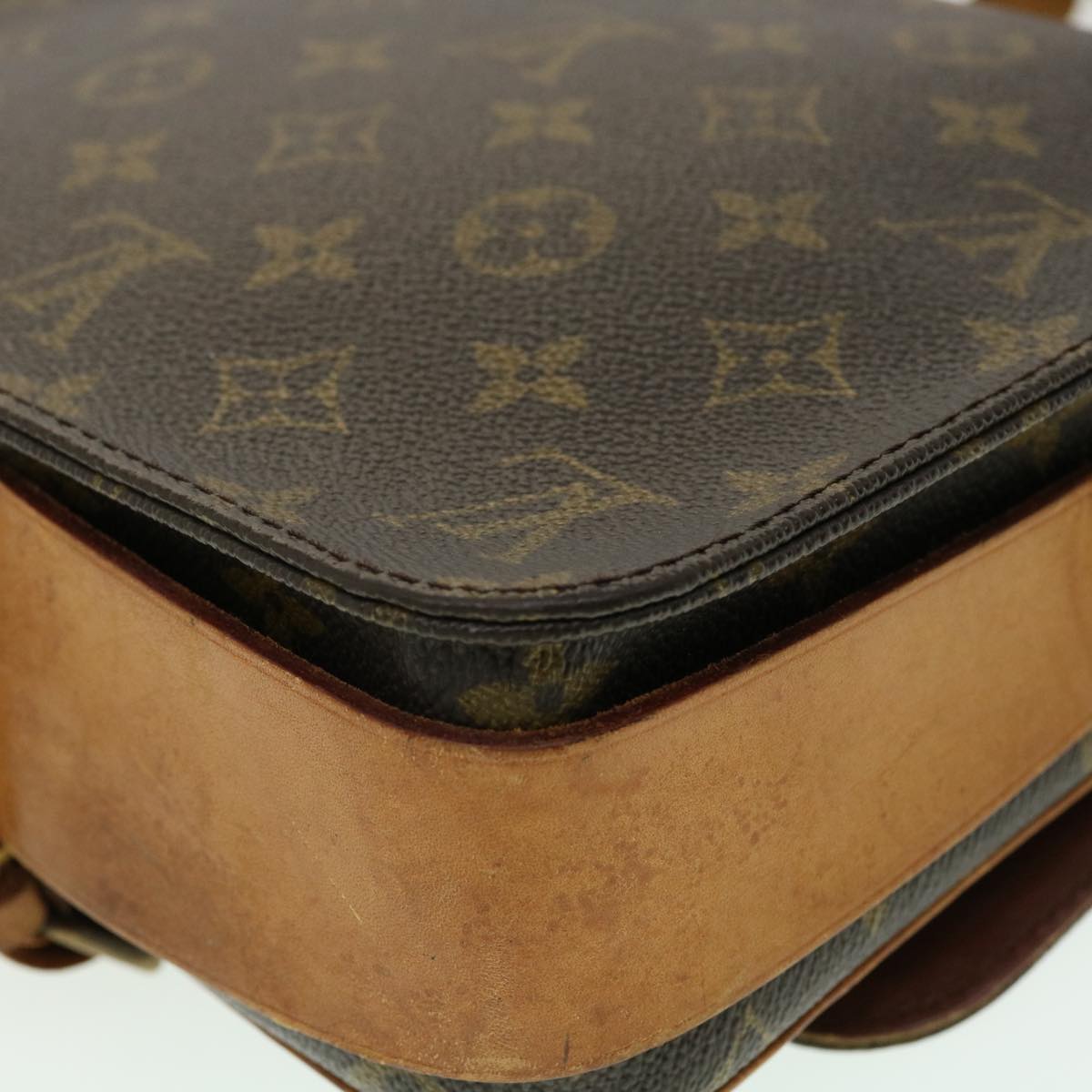 Louis Vuitton Brown Canvas Cartouchiere shoulder bag