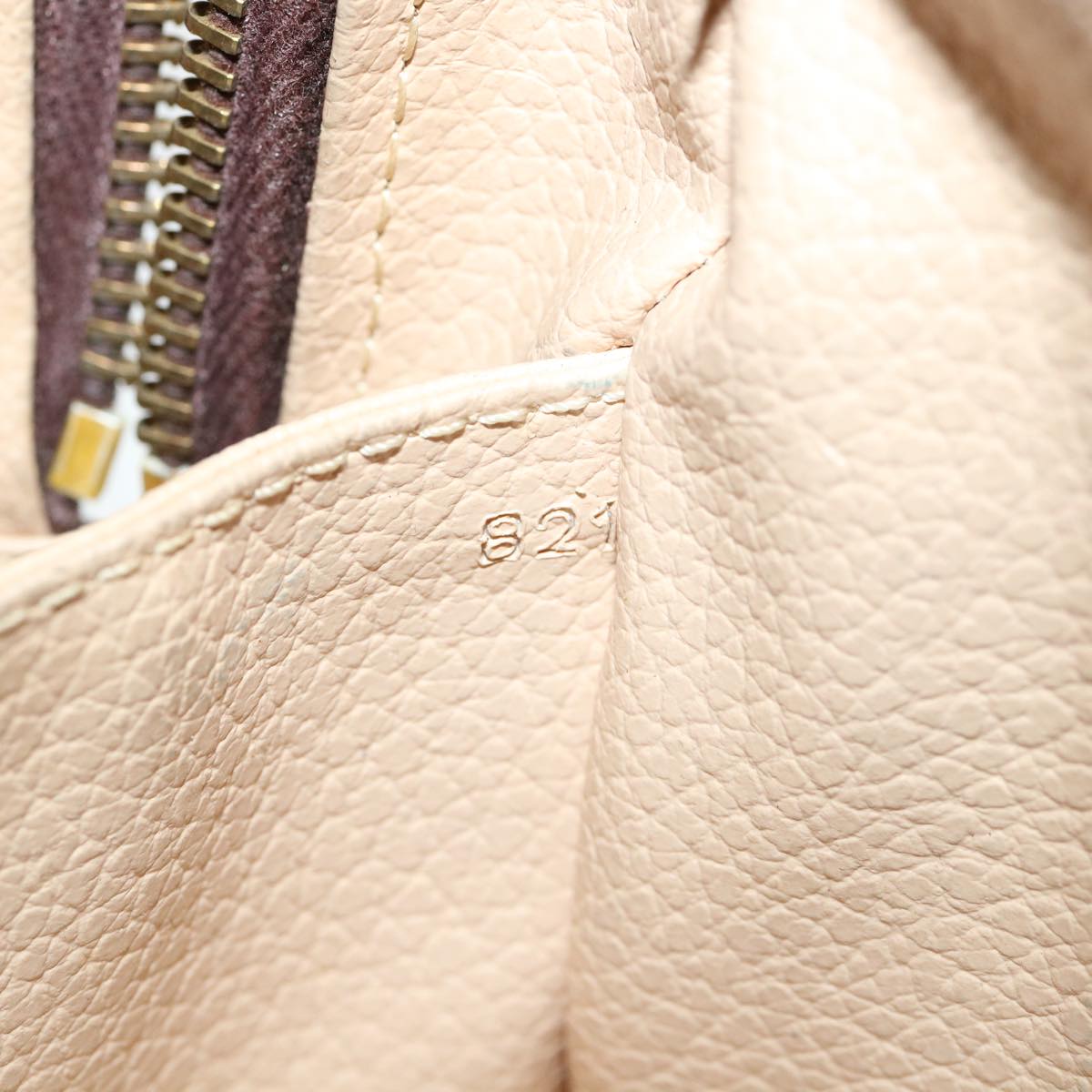 Louis Vuitton Brown Canvas Trousse de Toilette clutch bag
