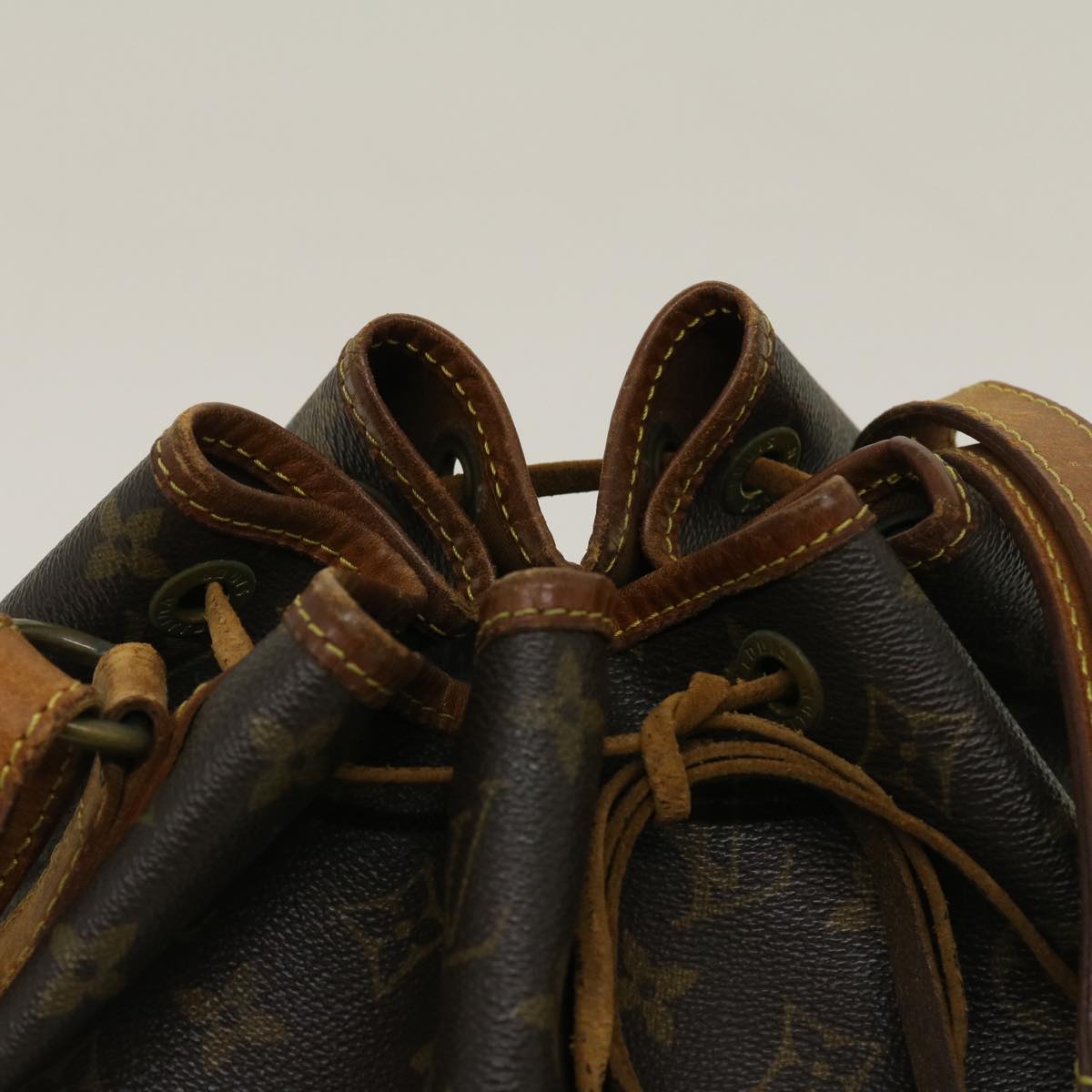 Louis Vuitton Brown Canvas Petit Noe shoulder bag