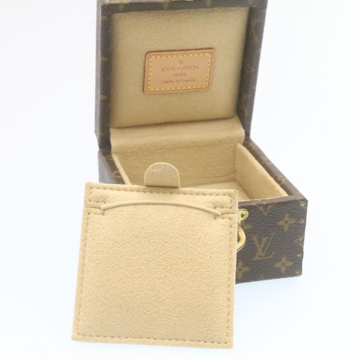 Louis Vuitton Gray Canvas Jewelry case wallet accessories