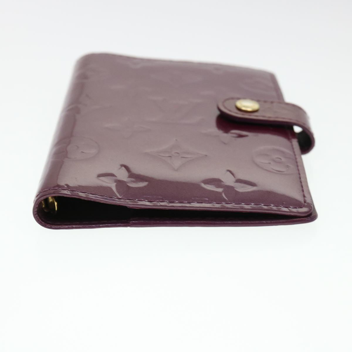 Louis Vuitton Bordeaux Patent leather Agenda cover wallet accessories