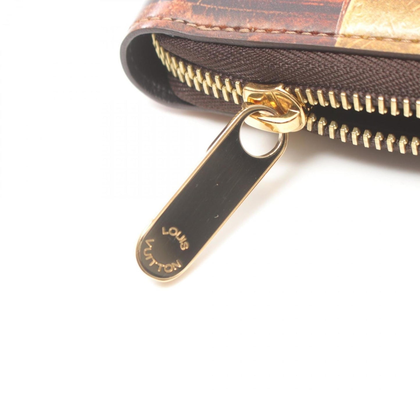 Louis Vuitton   Coated Canvas Leather Long Wallet (Bi-Fold)