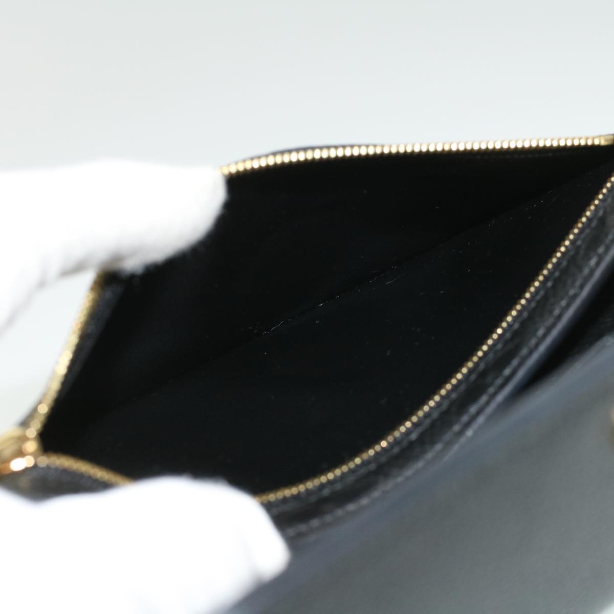 Louis Vuitton Black Canvas  wallet accessories