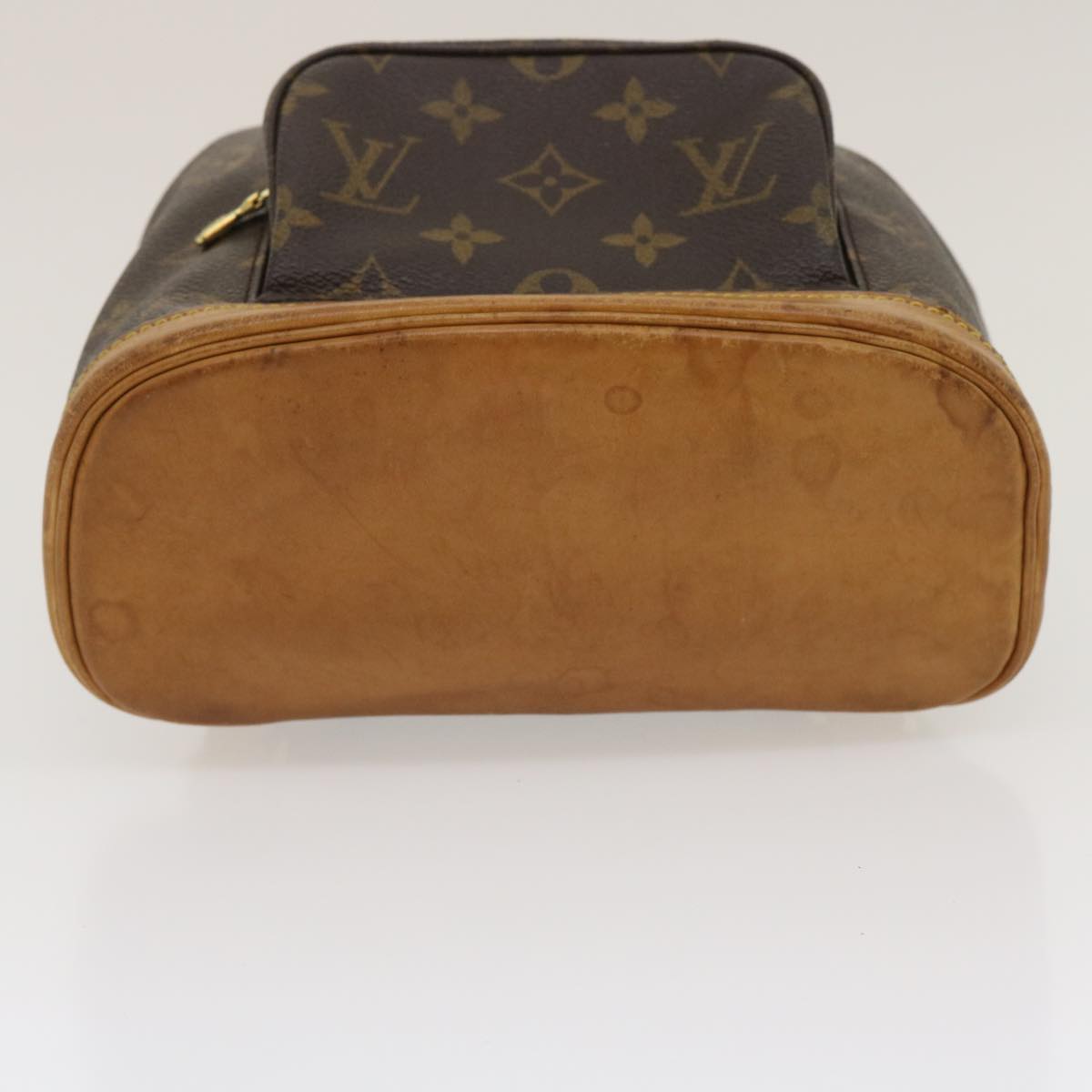 Louis Vuitton Gray Canvas Montsouris backpack bag