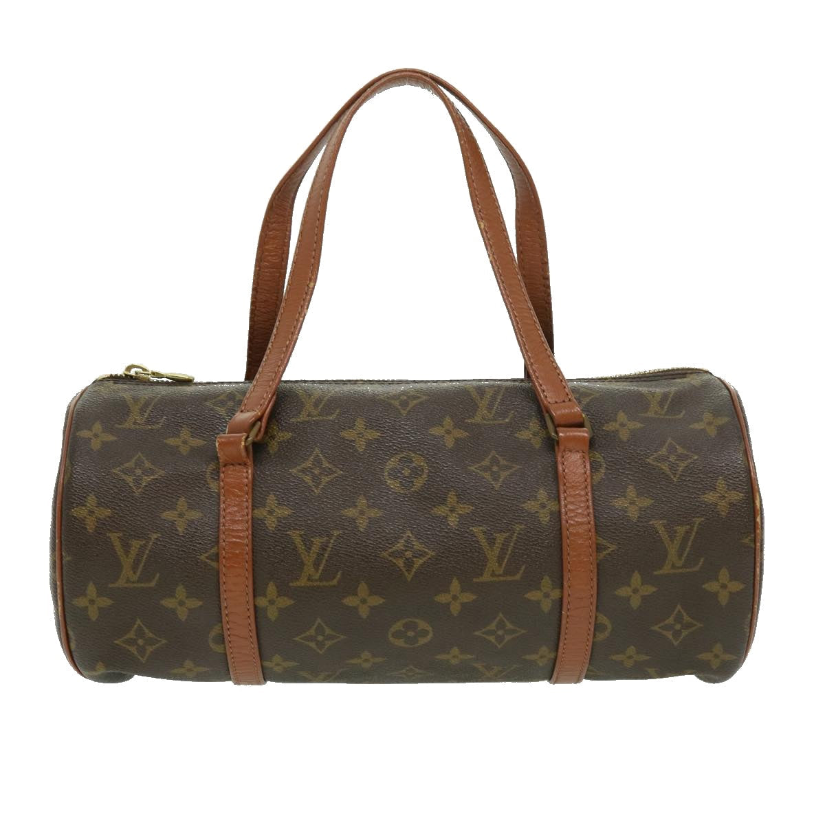 Louis Vuitton Brown Canvas Papillon 30 handbag bag