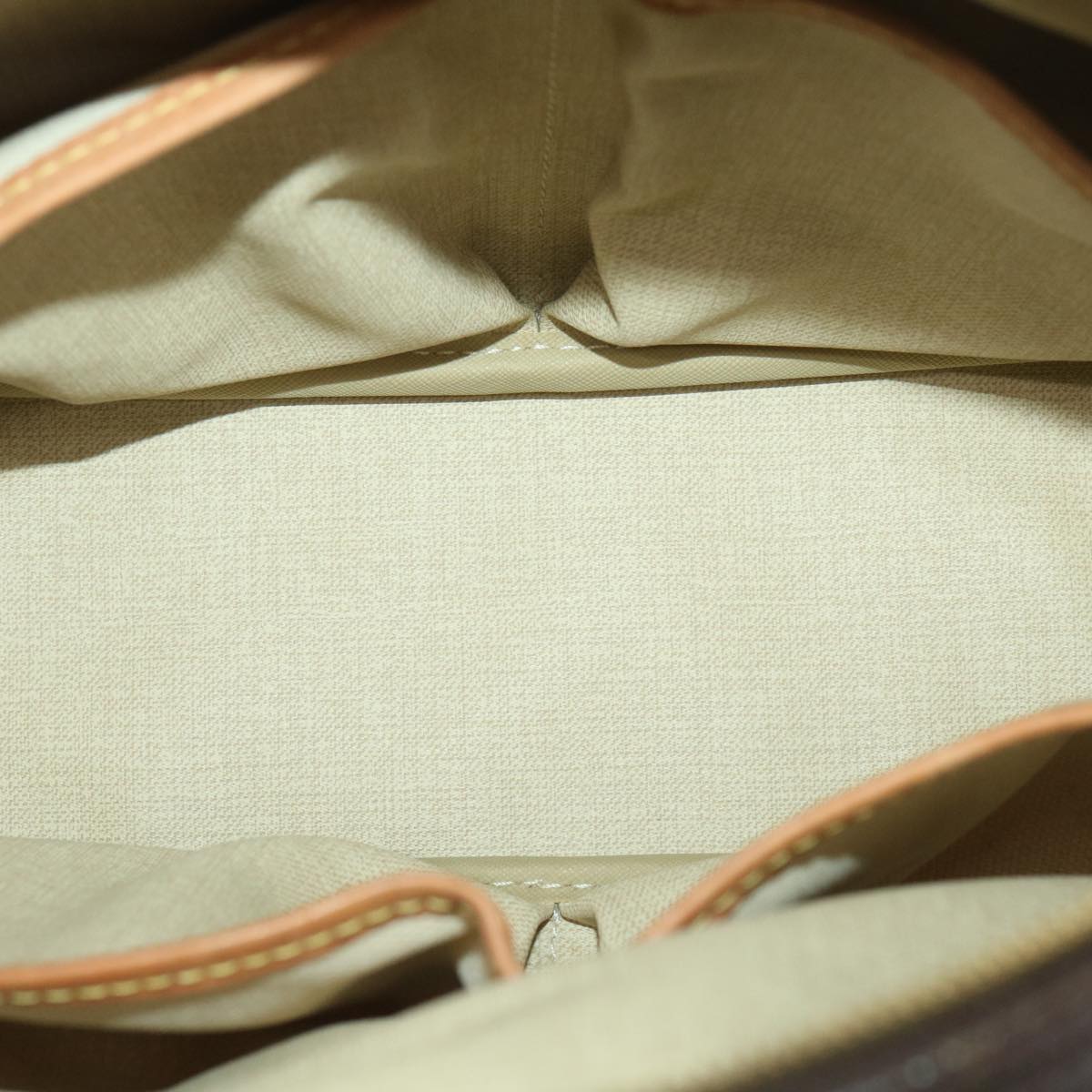 Louis Vuitton Brown Canvas Trouville handbag bag