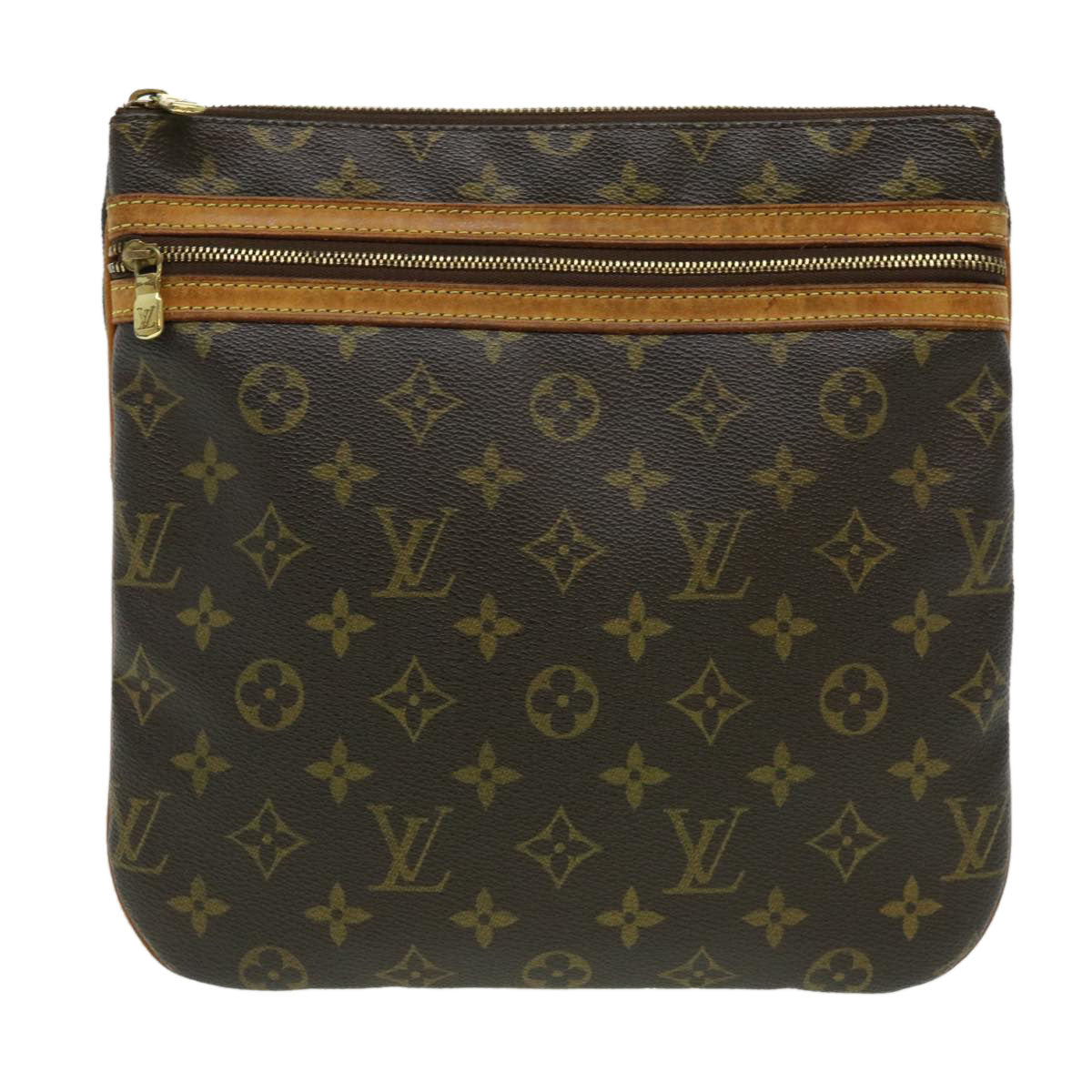 Louis Vuitton Brown Canvas Pochette Bosphore shoulder bag