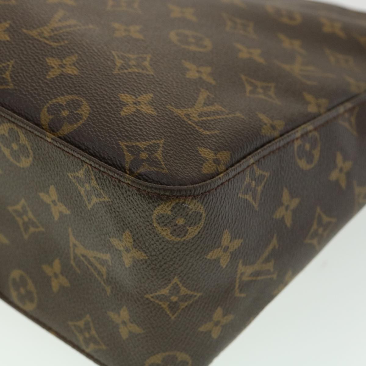 Louis Vuitton Brown Canvas Looping GM shoulder bag